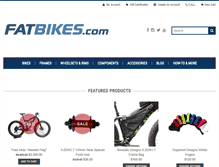 Tablet Screenshot of fatbikes.com
